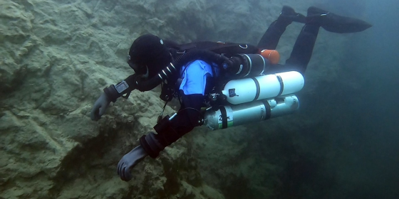 Air Diluent Decompression Diver 40m - MOD1